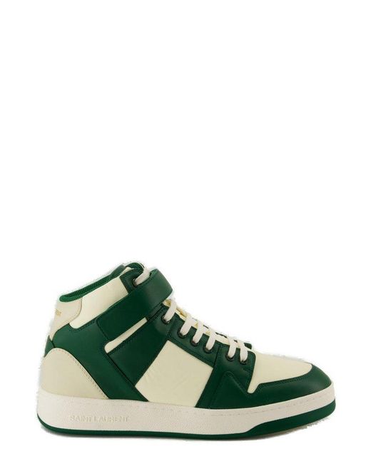 Saint Laurent Green Lax Sneakers for men