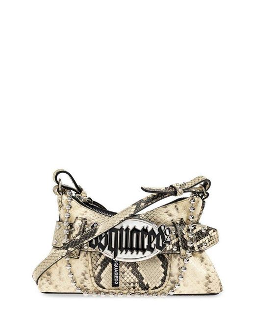DSquared² Natural Shoulder Bag Gothic