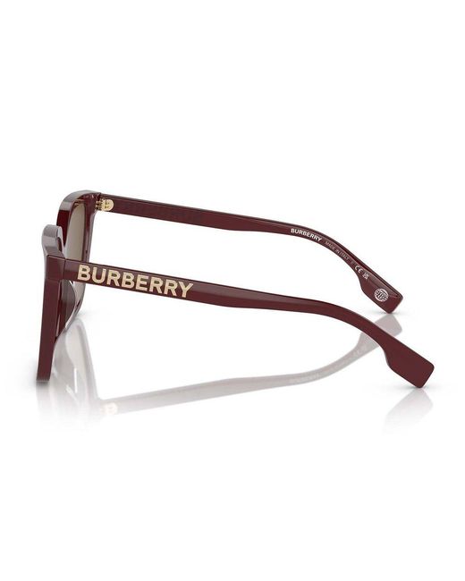 Burberry Brown Square Frame Sunglasses