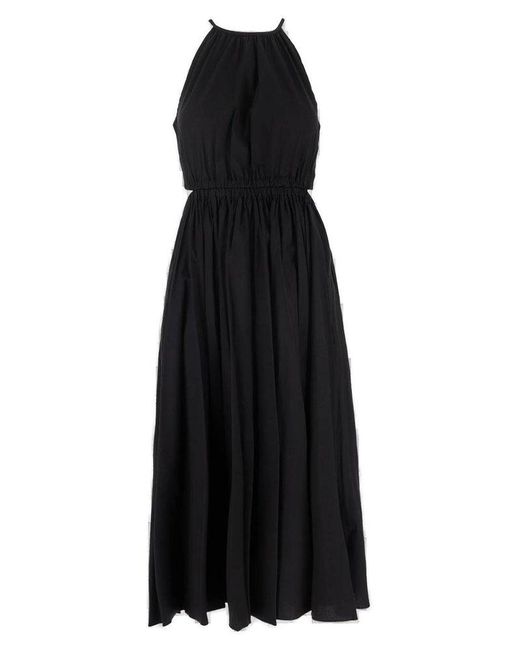 MICHAEL Michael Kors Cotton Cut-out Dress in Black - Save 17% | Lyst