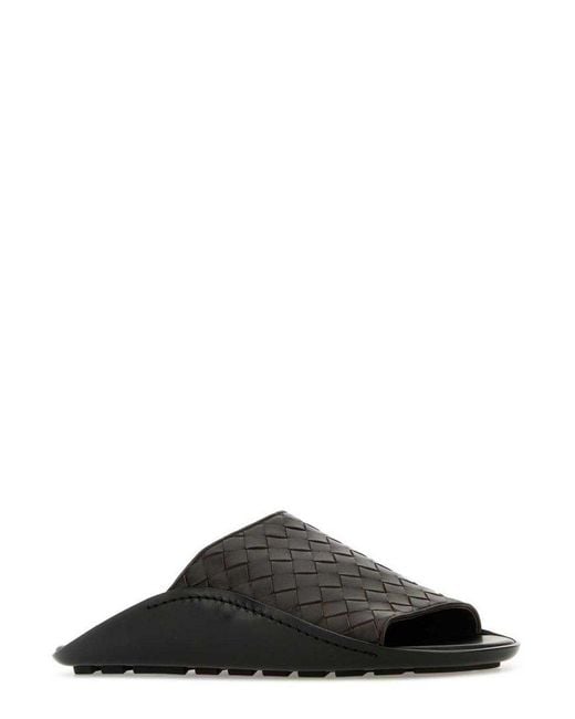 Bottega Veneta Black Wave Mule Sandals for men
