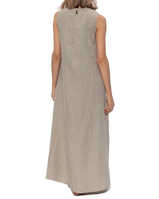 Max Mara Dress Simeone in White | Lyst Canada