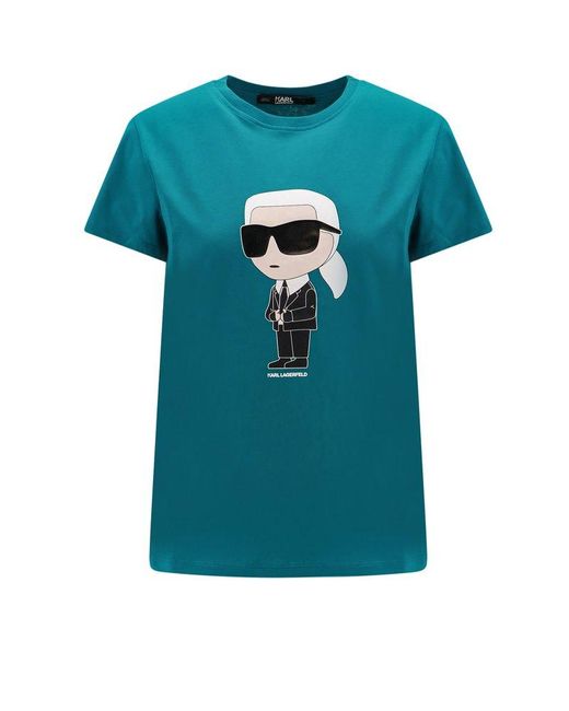 Karl Lagerfeld Blue T-Shirt