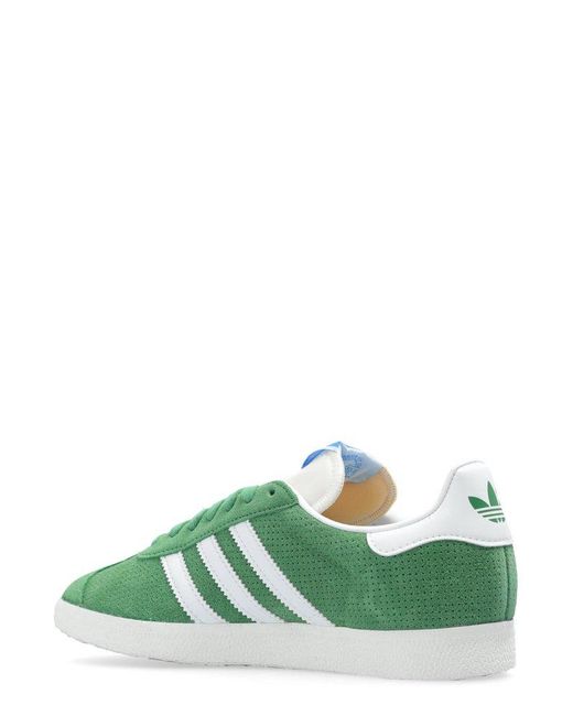 Adidas Originals Green Gazelle Lace-up Sneakers