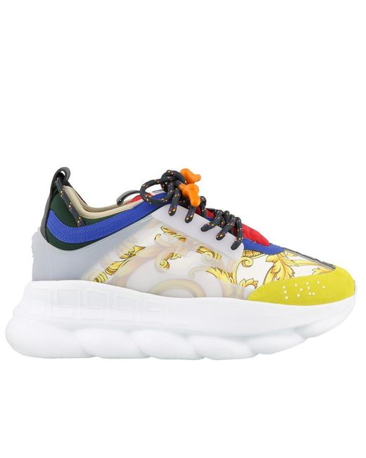 versace multicolor trainers
