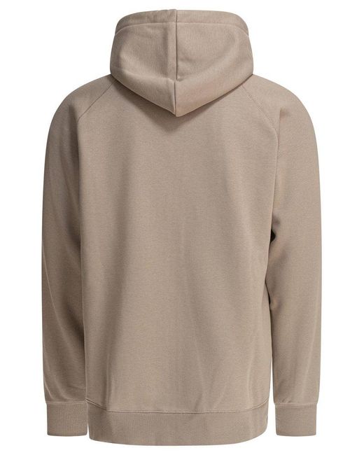Carhartt Brown Hooded Chase Jacket for men