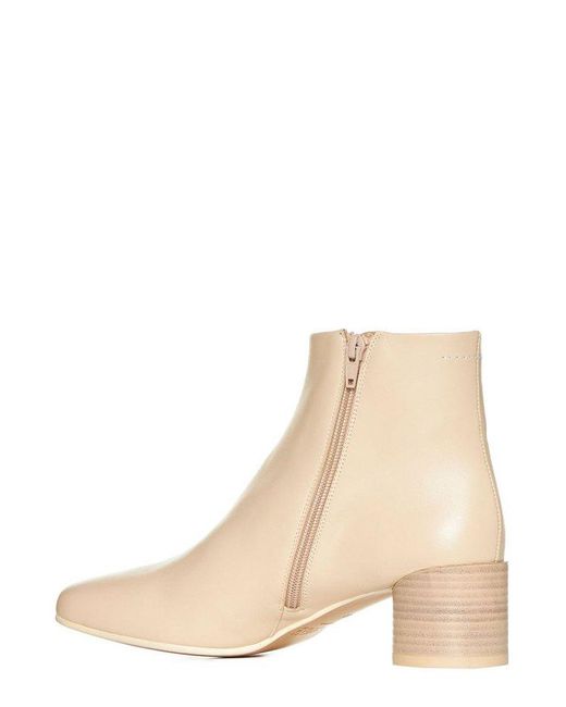 MM6 by Maison Martin Margiela Natural Boots