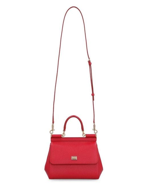 Dolce & Gabbana Pink Medium Sicily Handbag