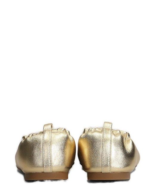 MICHAEL Michael Kors Natural Mandy Flex Ballet Flats