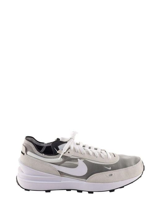 Nike Gray Waffle One Lace-up Sneakers for men