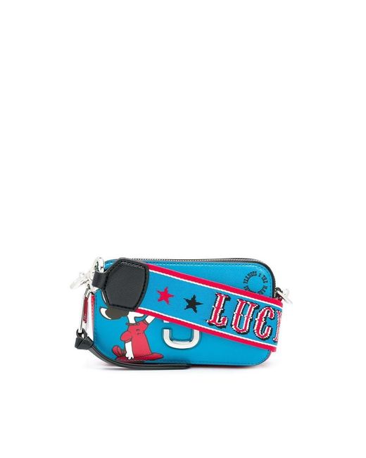 Marc Jacobs X Peanuts The Snapshot Camera Bag in Blue Lyst