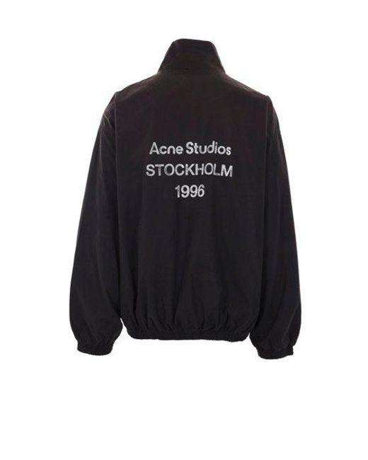 Acne Studios ブラック ジップアップジャケット Acne Studios - ウールジッパージャケット - ブラック