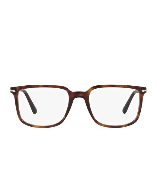 Persol Black Square-Frame Glasses for men