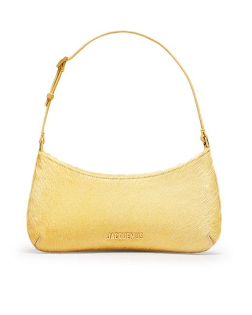 【Jacquemus】関税込☆Le Bisou ショルダーバッグ イエロー Jacquemus Yellow Leather Le Bisou Bag – Oliver Jewellery