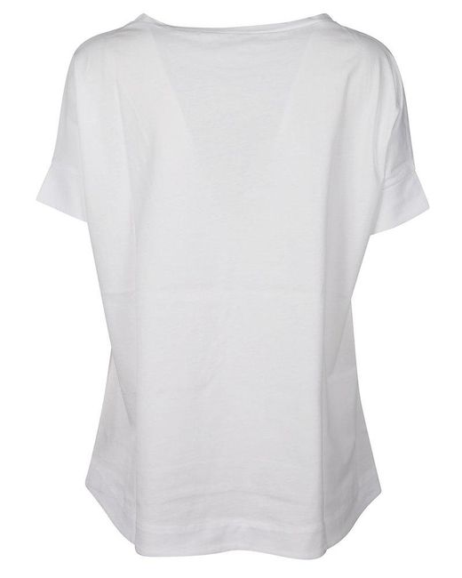 Aragona White Relaxed Fit T-Shirt