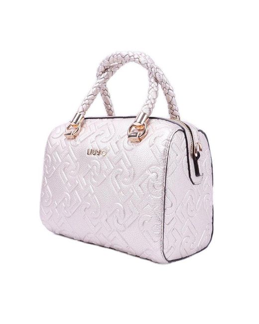 Liu Jo Pink Zip-up Tote Bag