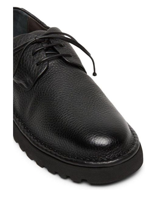 Marsèll Black Pallottola Derby Shoes for men