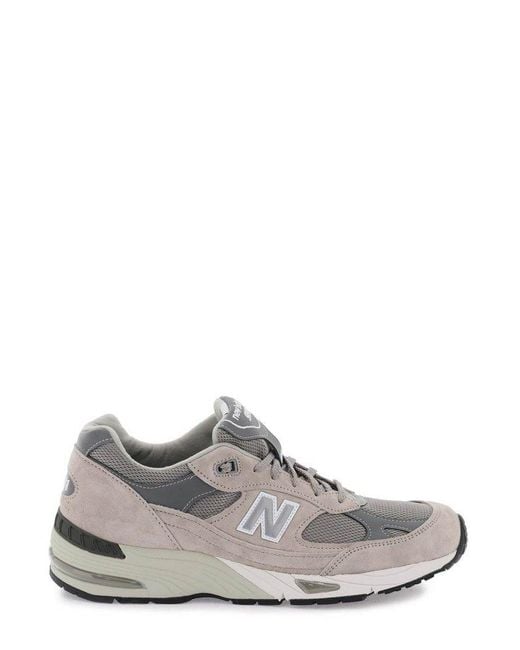 New Balance White 991gl Low-top Sneakers