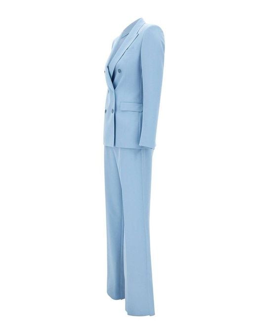 Tagliatore Blue Double-Breasted Tailored Suit