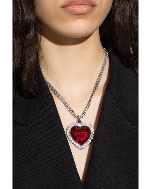 Vetements heart necklace deals