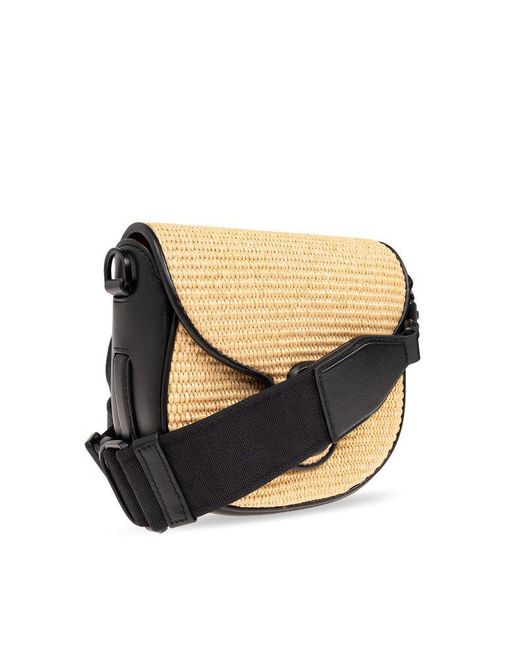 Marc Jacobs Natural 'j Marc Small Saddle' Shoulder Bag,