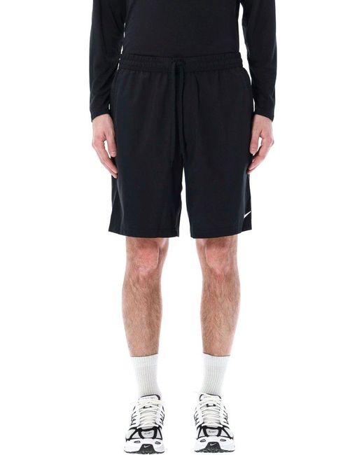 Nike Black Form Elasticated Drawstring Waistband Shorts for men