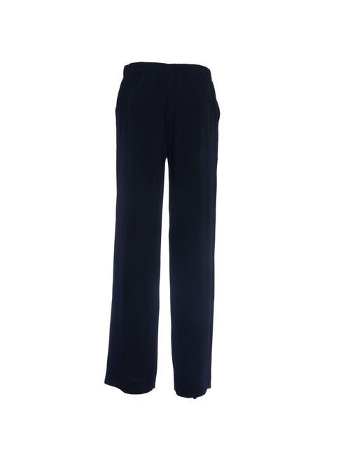 P.A.R.O.S.H. Blue Wide-Leg Trousers
