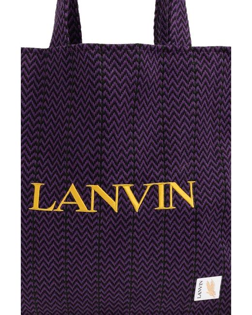 Lanvin Blue Shoulder Bag for men