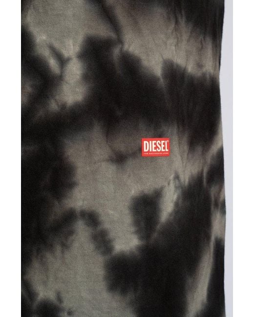 DIESEL Black 't-bisco-n5' Sleeveless T-shirt, for men