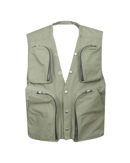 Rick Owens Green Vests for men