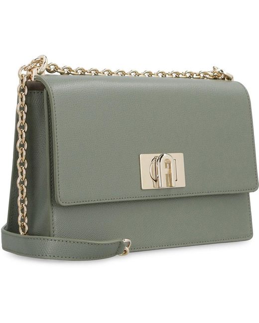Furla 1927 Small Crossbody Bag in Green Lyst