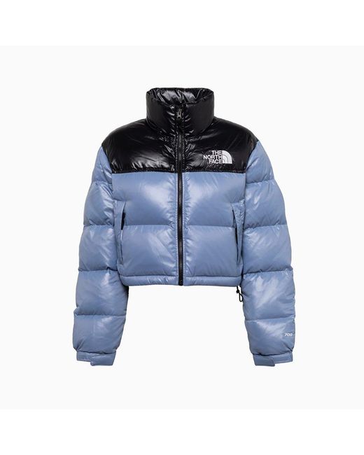 The North Face Blue Nuptse Puffer Jacket