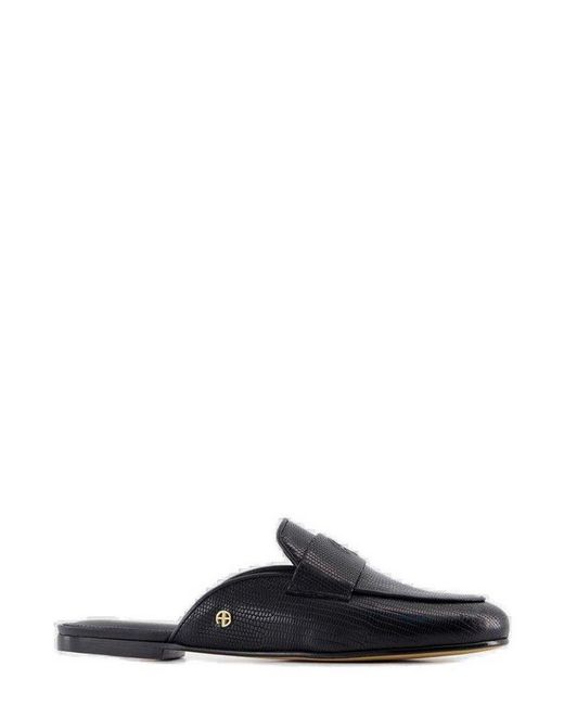Anine Bing Black Corrine Mules