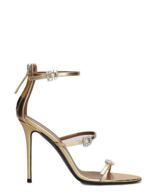 Giuseppe Zanotti Metallic Embellished Heeled Sandals