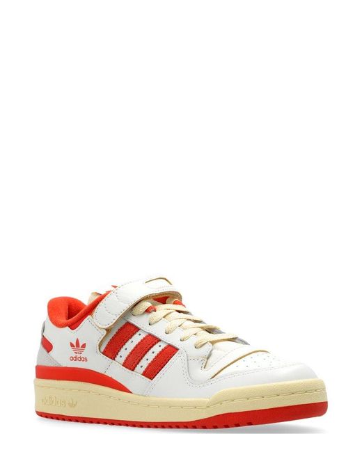 Adidas Originals Red 'forum 84 Low' Sports Shoes,