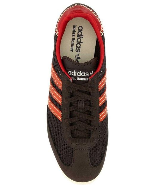 Adidas by Wales Bonner Brown Sl72 Lace-up Sneakers for men