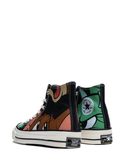 Converse White X Tom And Jerry Chuck 70 High-Top Sneakers for men