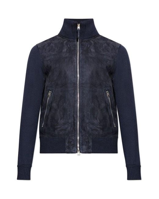 Tom Ford Blue Zipped Jacket for men