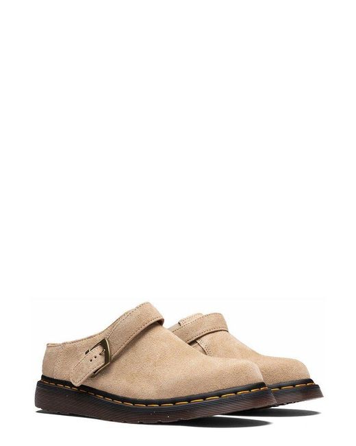 Dr. Martens Brown Isham Round Toe Mules for men