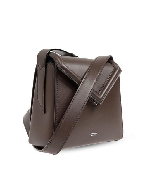 Max Mara Brown Mm Crossbody Bag