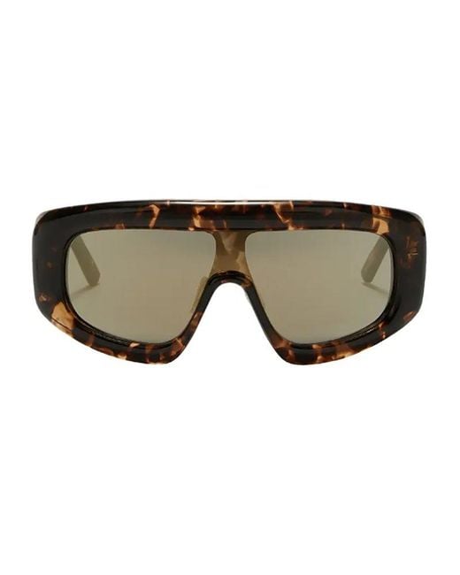 Palm Angels Multicolor Carmel Shield-Frame Sunglasses