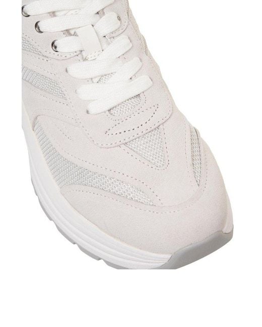 Liu Jo White Eva 03 Lace-up Sneakers