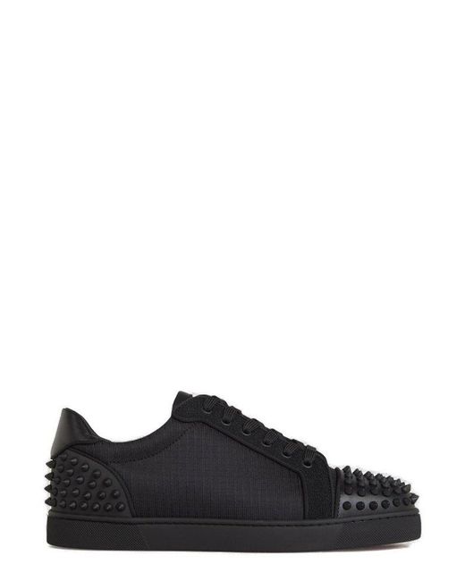 Christian Louboutin Synthetic Seavaste 2 Low-top Sneakers in Black for ...