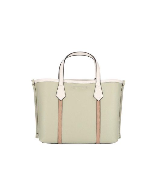 Tory Burch White 'perry' Small Tote Bag