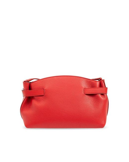 Ferragamo Red ‘Hug’ Shoulder Bag