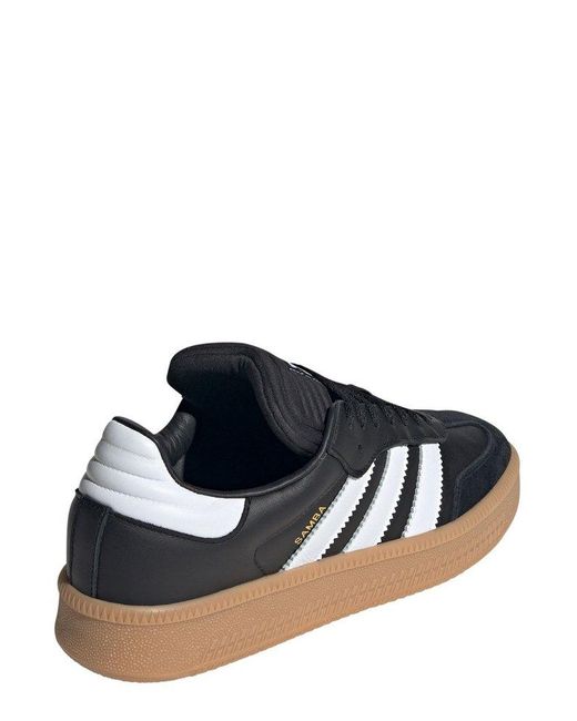 Adidas Originals Black Samba Xlg Lace-up Sneakers for men