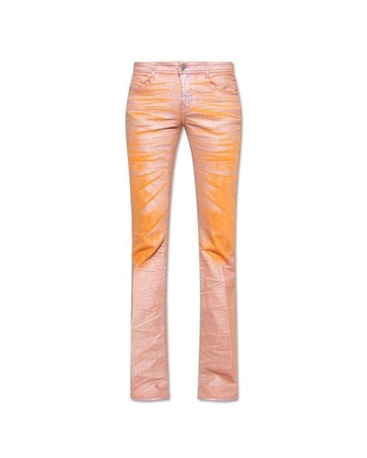 DIESEL Orange 1969 D-Ebbey-S3 Jeans