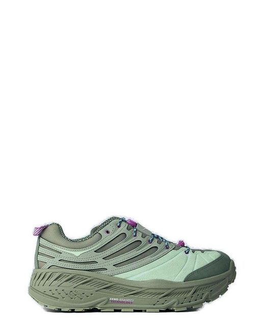 Hoka One One Green Elite Terrain System Stinson Evo Og Sneakers