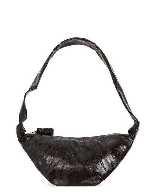 Lemaire Black Medium Croissant Shoulder Bag
