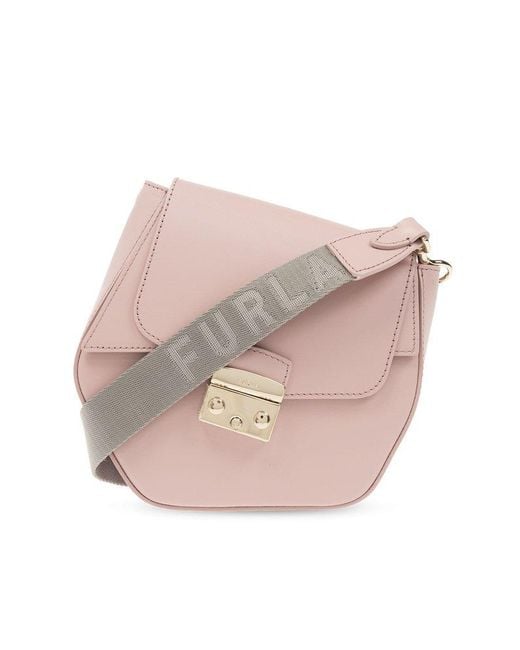 Furla Pink ‘Metropolis Prisma Mini’ Shoulder Bag